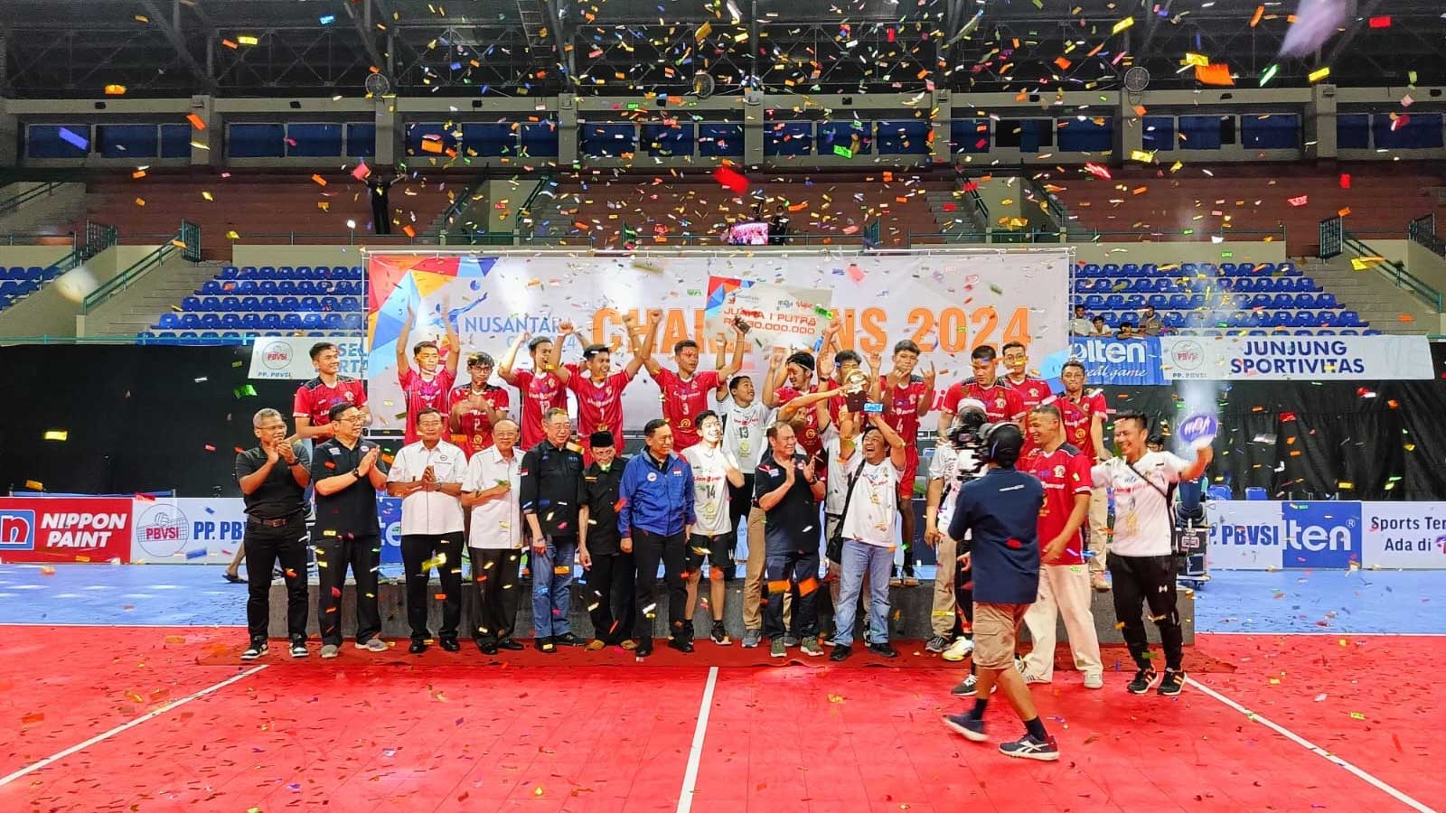 Benamkan Bintang Mahameru, Tectona Juarai Nusantara Cup 2024 Putra