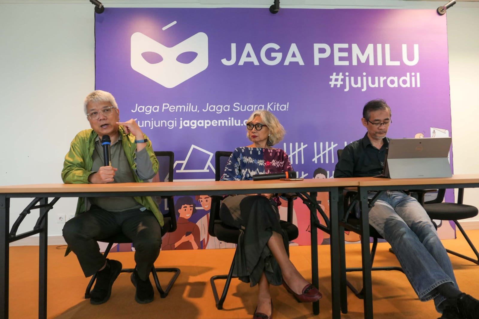 Jaga Pemilu Nilai Pemilu 2024 Artifisial