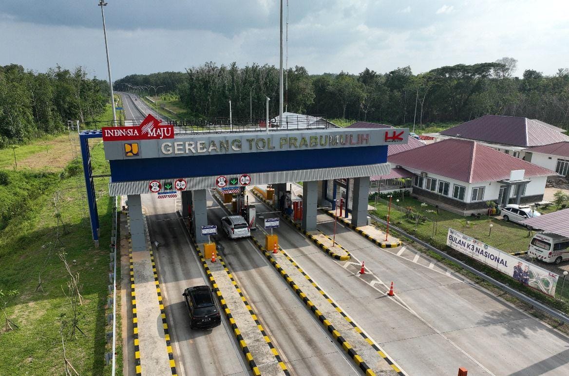 Sambut Mudik Lebaran, Tarif Dua Ruas Tol Trans Sumatra Didiskon 20%