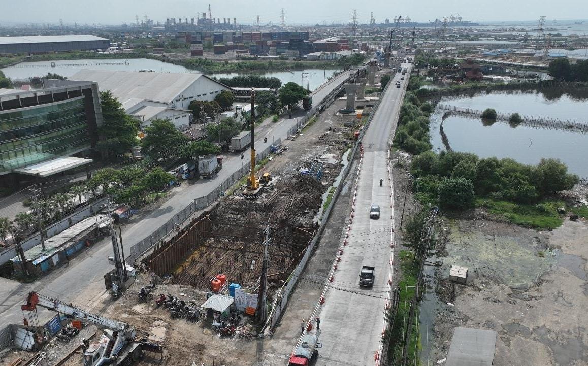 Jembatan Kaligawe Tol Semarang-Demak Difungsionalkan Selama Arus Mudik