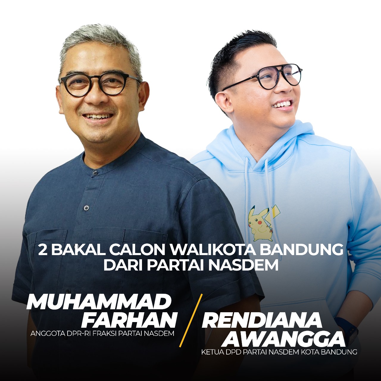 NasDem  Siapkan Dua Nama di Pilkada Bandung