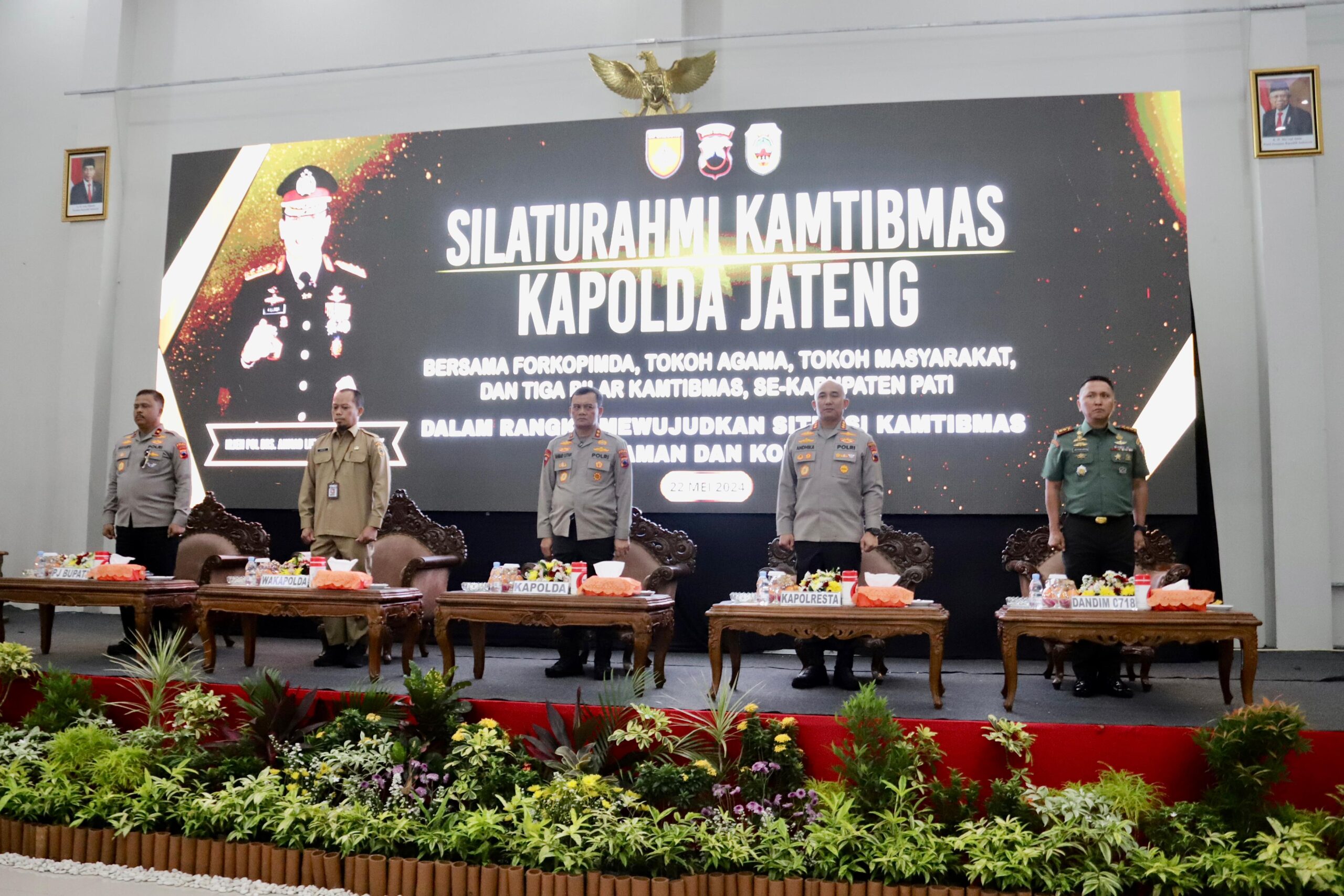 Kapolda Jateng Minta Tiga Pilar Dirikan Rumah  Restorasi of Justice