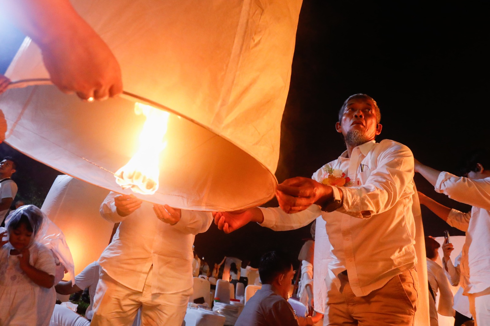 Festival Lampion Waisak 2024, Tunjukkan Toleransi dan Kerukunan Antarumat Beragama