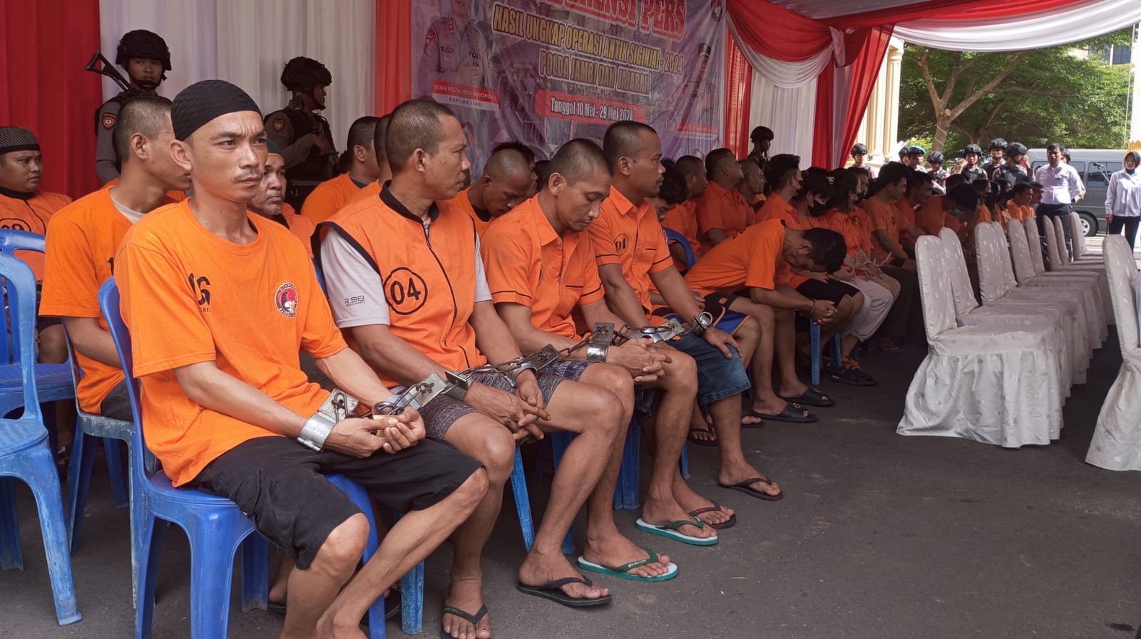 Polda Jambi Ringkus Ratusan Pengedar Narkoba