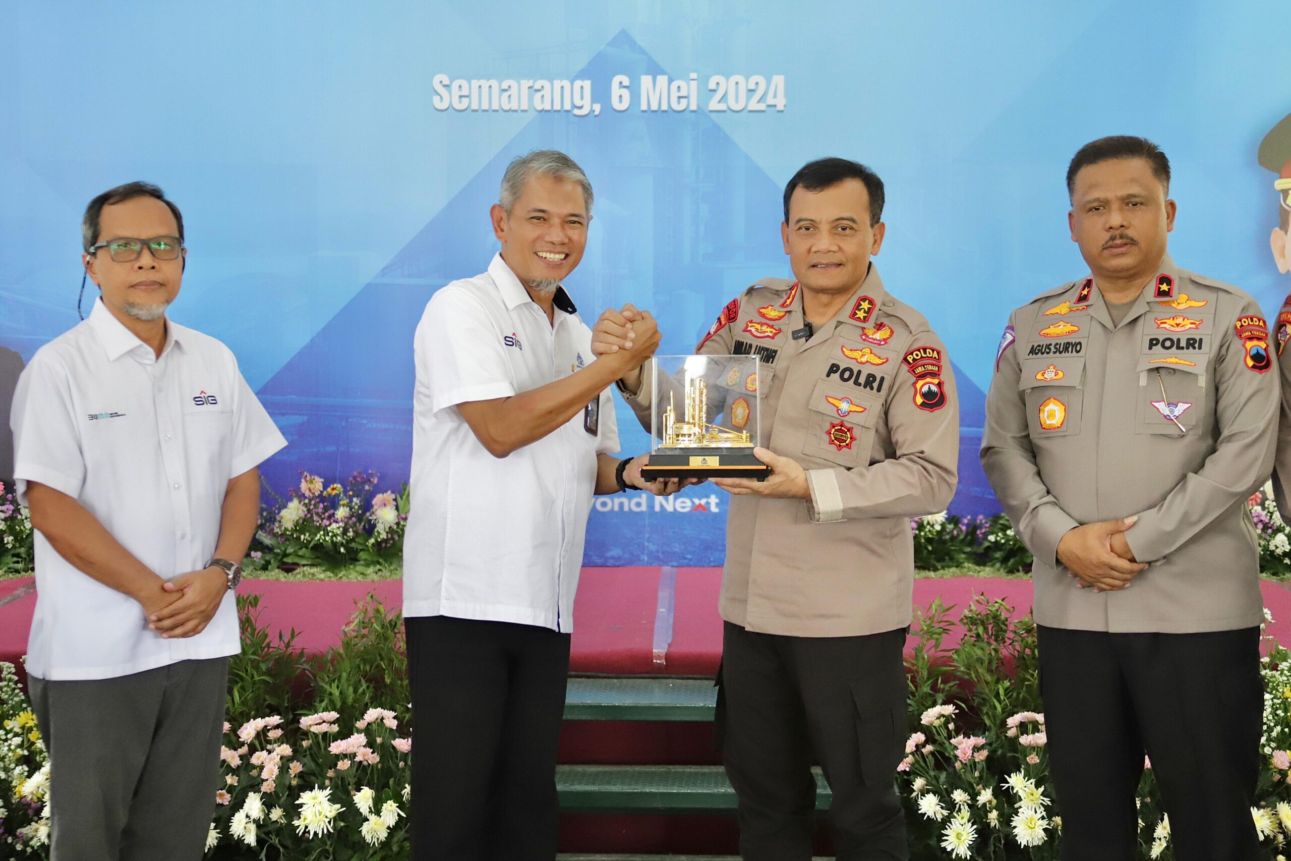 Akselerasi Pembangunan Nasional, Kepolda Jateng Gandeng Semen Gresik