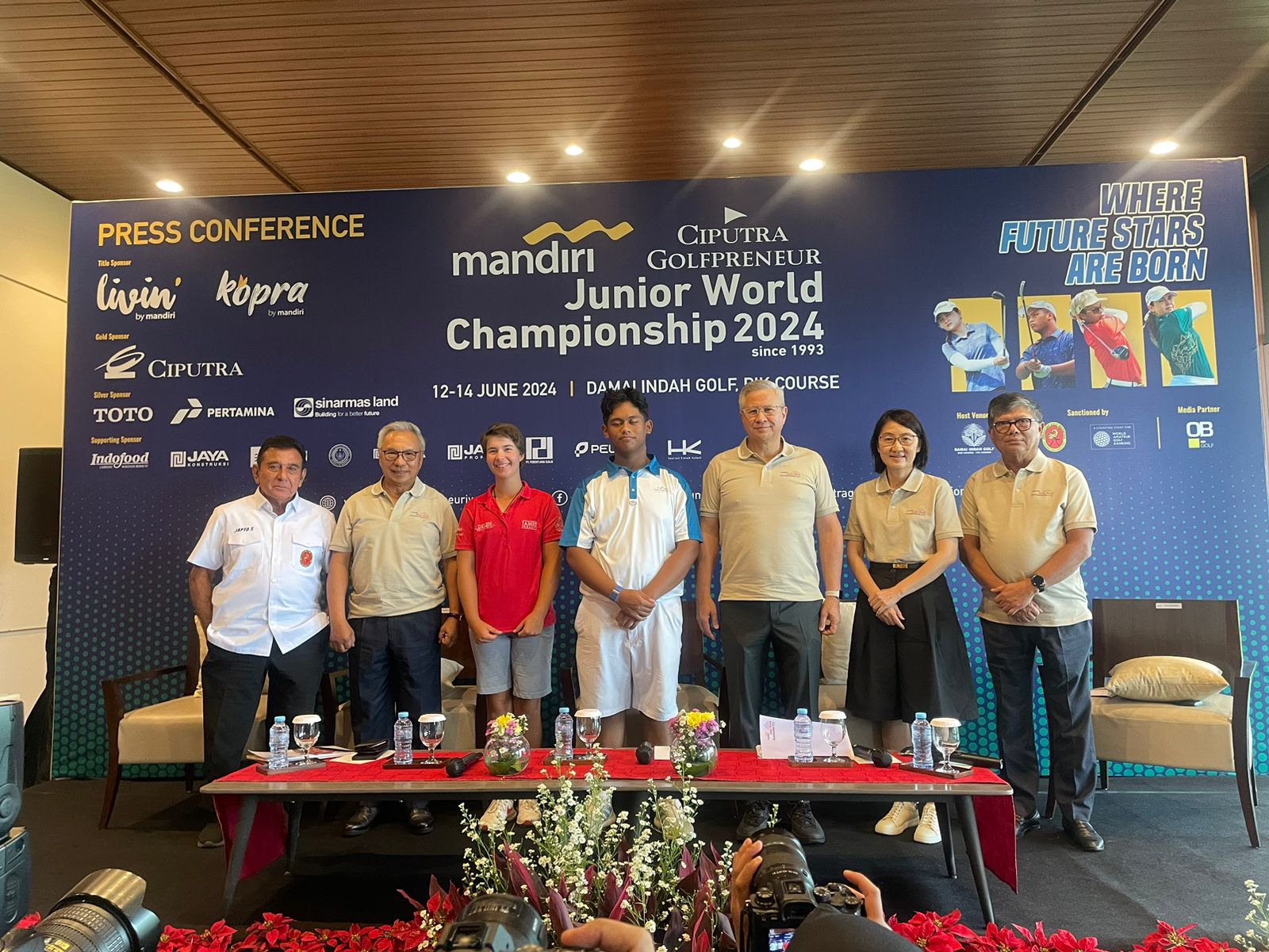 113 Pegolf dari 20 Negara Ikuti Mandiri Ciputra Golfpreneur Junior World Championship