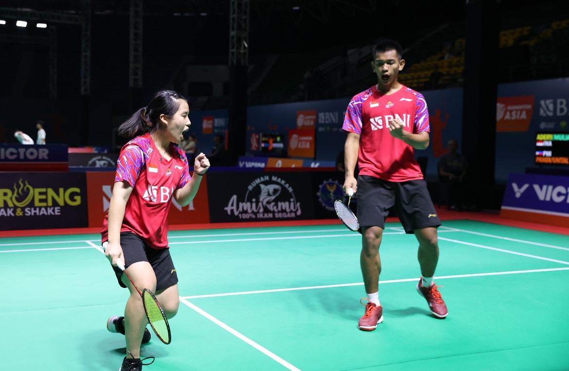 Taufik/Clairine Pastikan Kemenangan Indonesia atas Filipina