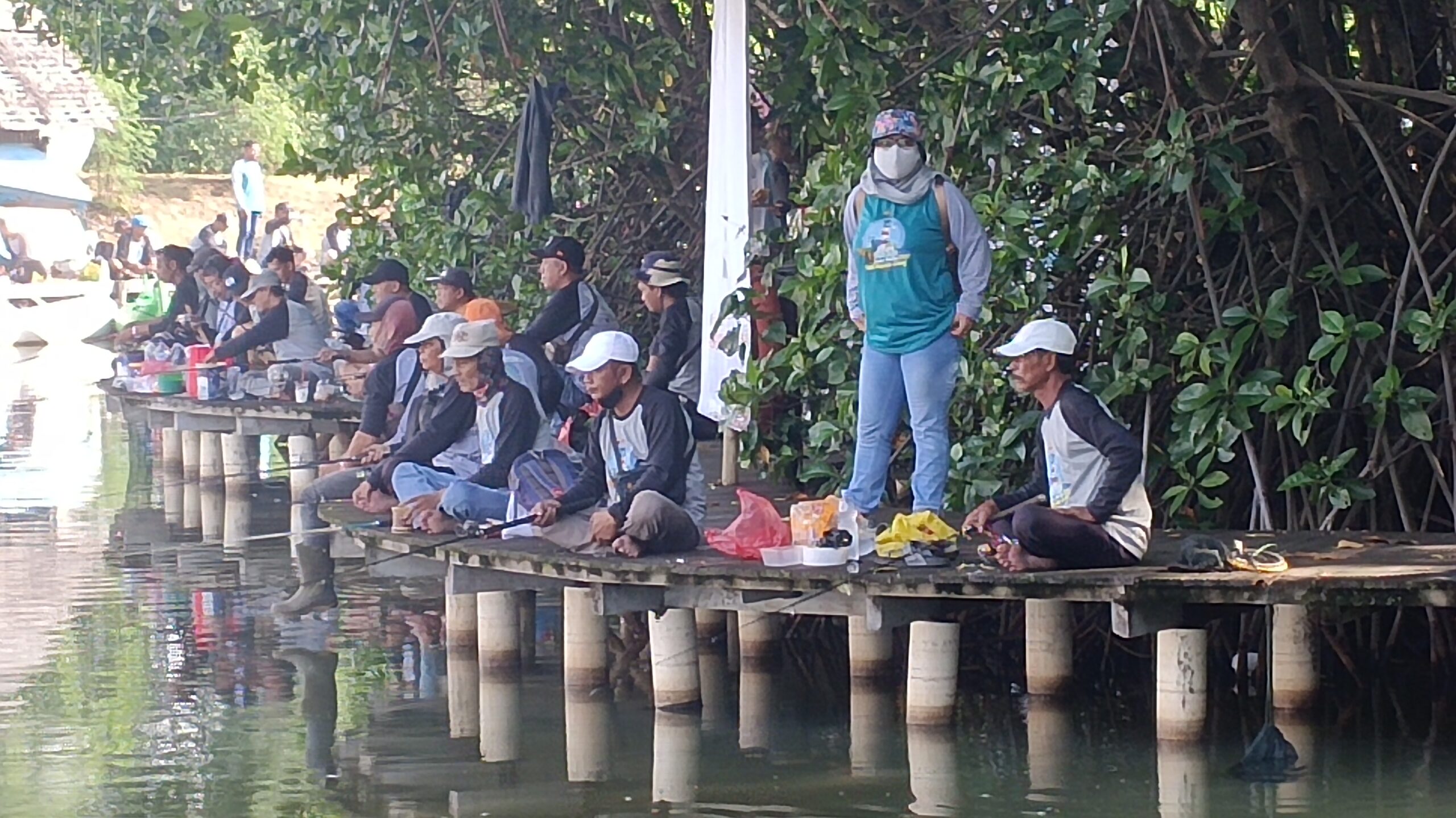 Meriah, 700 Peserta Ramaikan Lomba Mancing Piala Kapolda