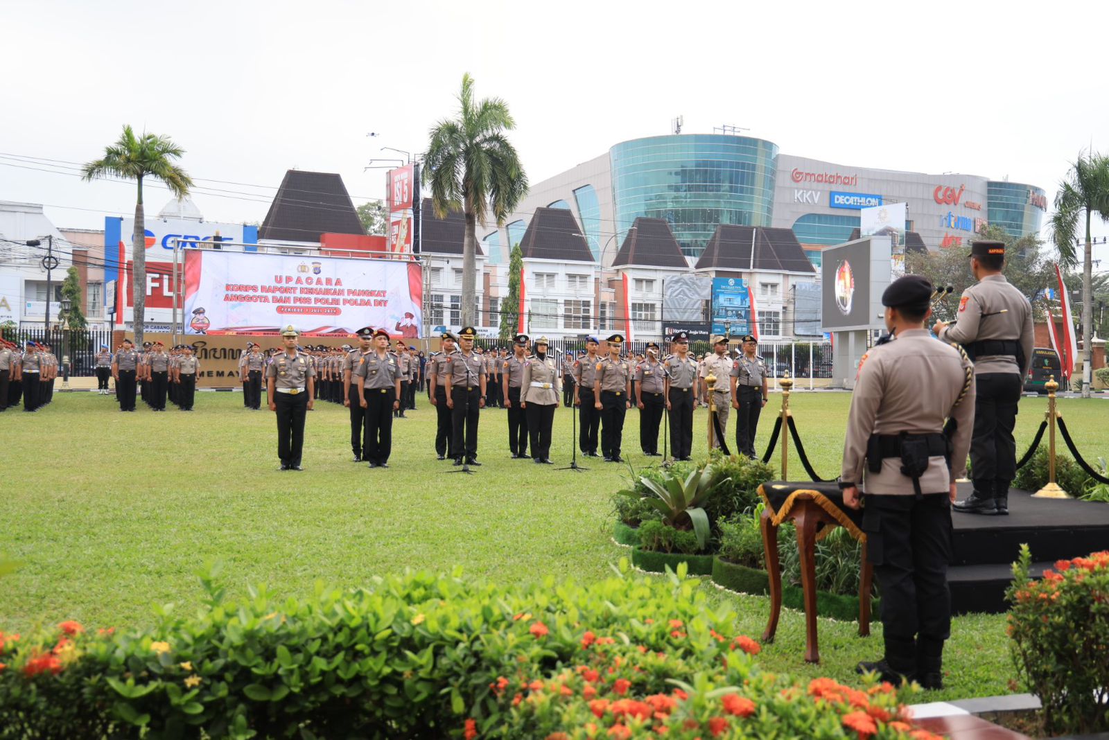 182 Personel Polda DIY Naik Pangkat