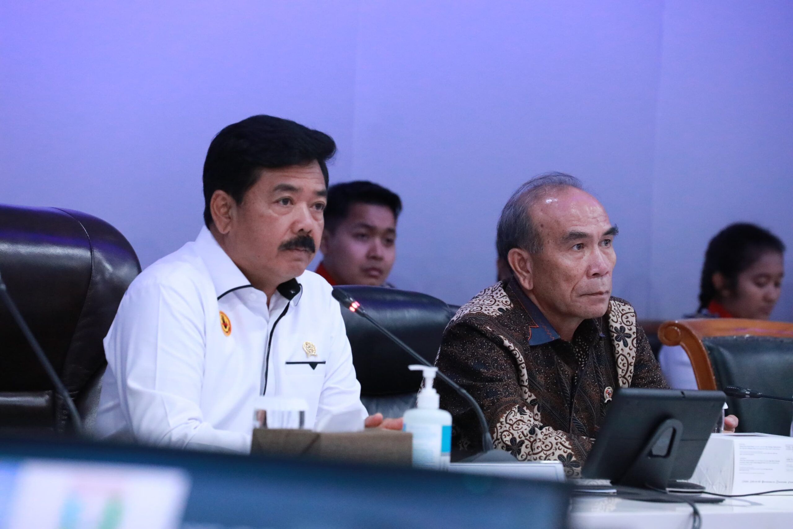 Menko Polhukam Tinjau Pusat Kendali Sistem Pemantauan Siber BSSN