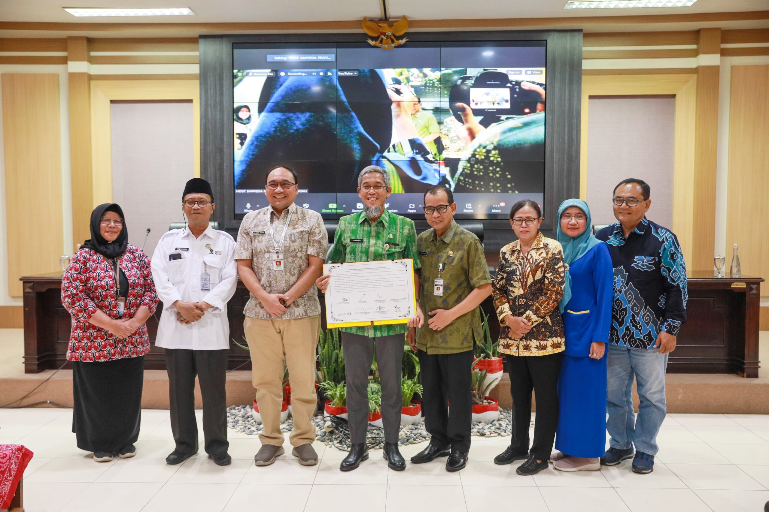 Progres Pengukuran Invervensi Serentak Pencegahan Stunting di Jateng Capai 99,98%