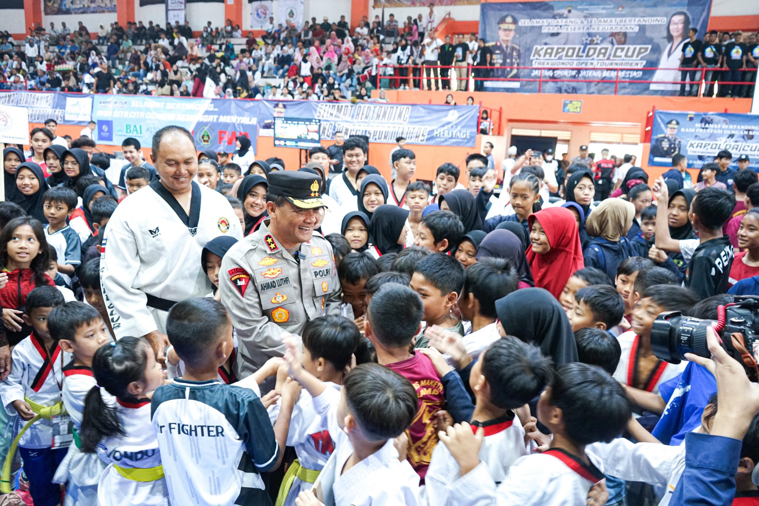 Kapolda Ahmad Luthfi  Ingin Jateng Gudangnya Atlet Taekwondo