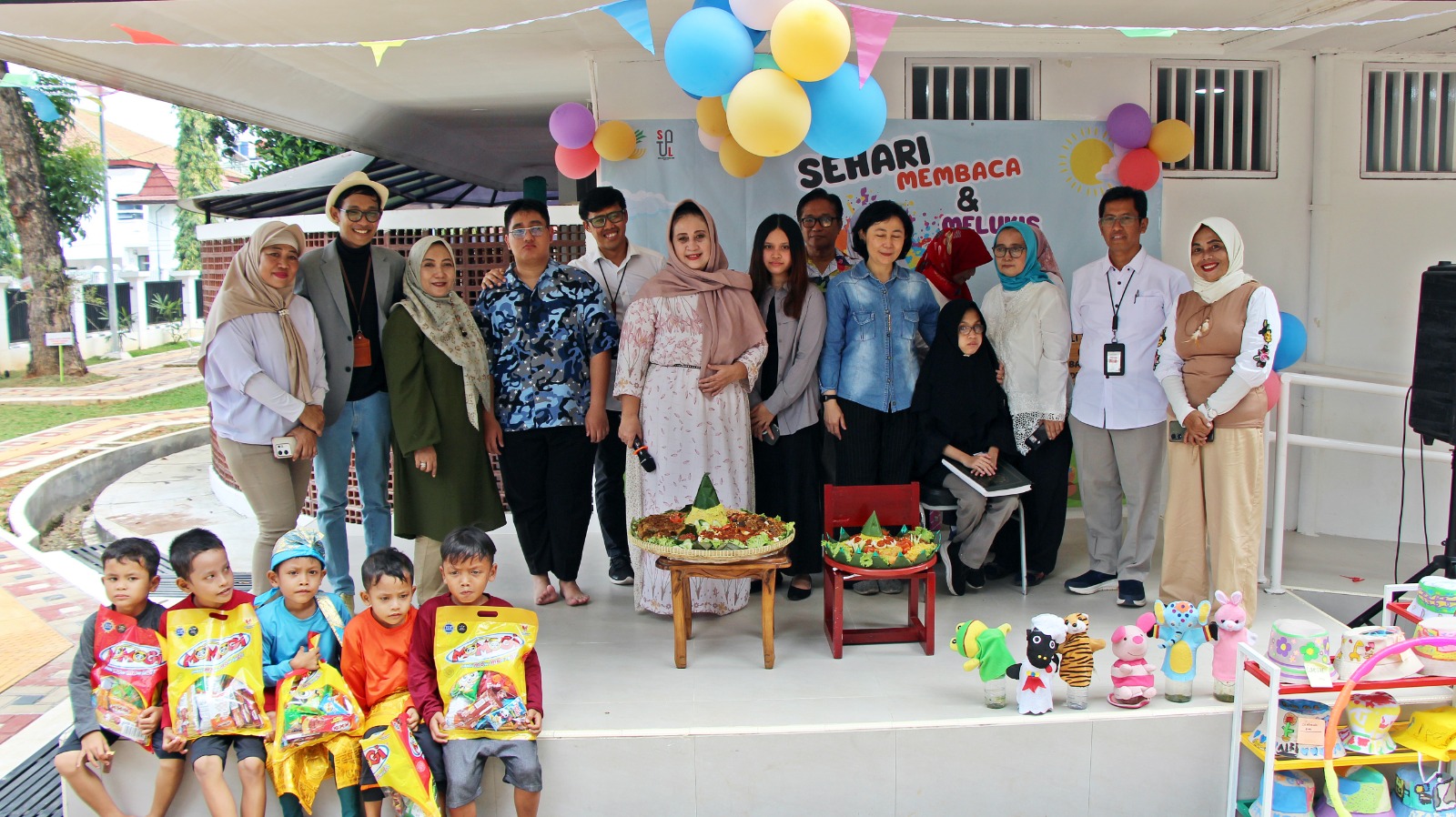 Kemensos Buka Taman Baca Anak dan Disabilitas di Kota Bekasi