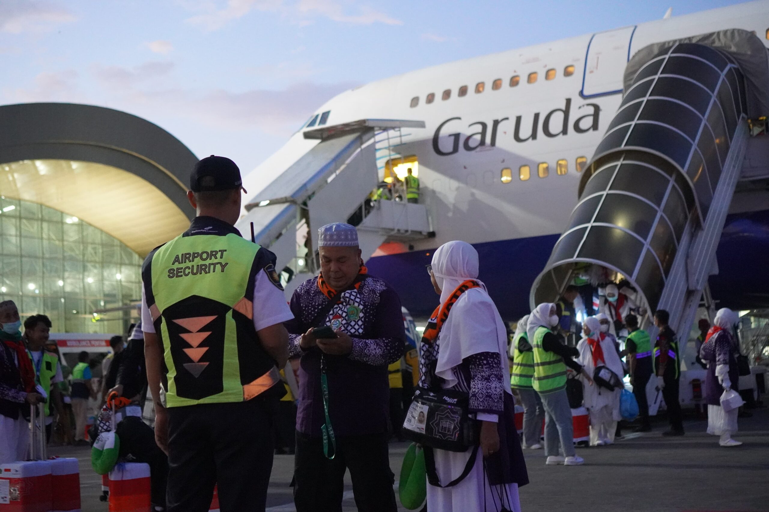 Garuda Indonesia Kembali Delay Pulangkan Jemaah Haji