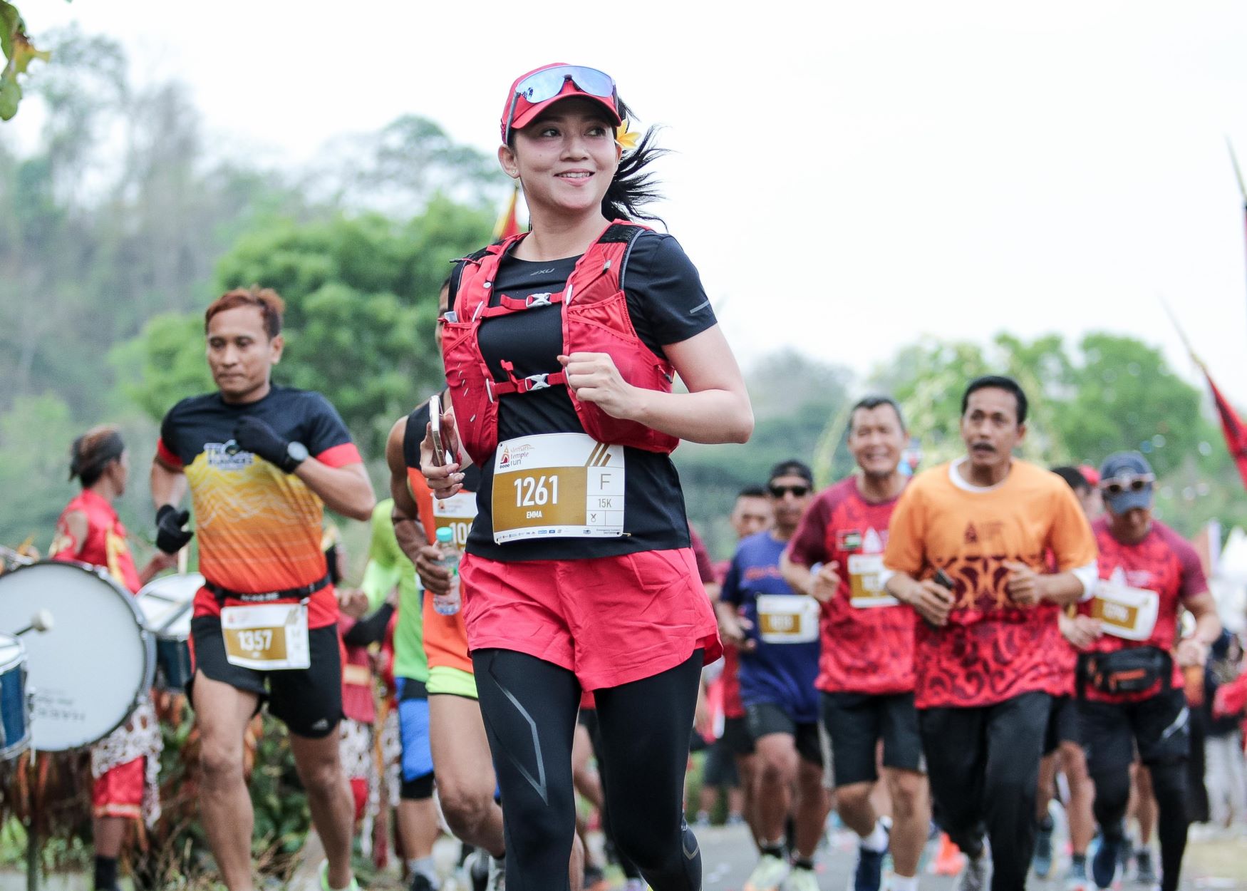 Sleman Temple Run ajang lari mengelilingi situs candi-candi di Kabupaten Sleman.