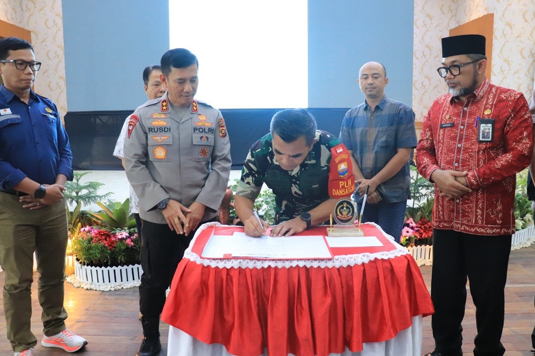 PLH Dansatgas Karhutla Jambi Brigjen TNI Rachmad