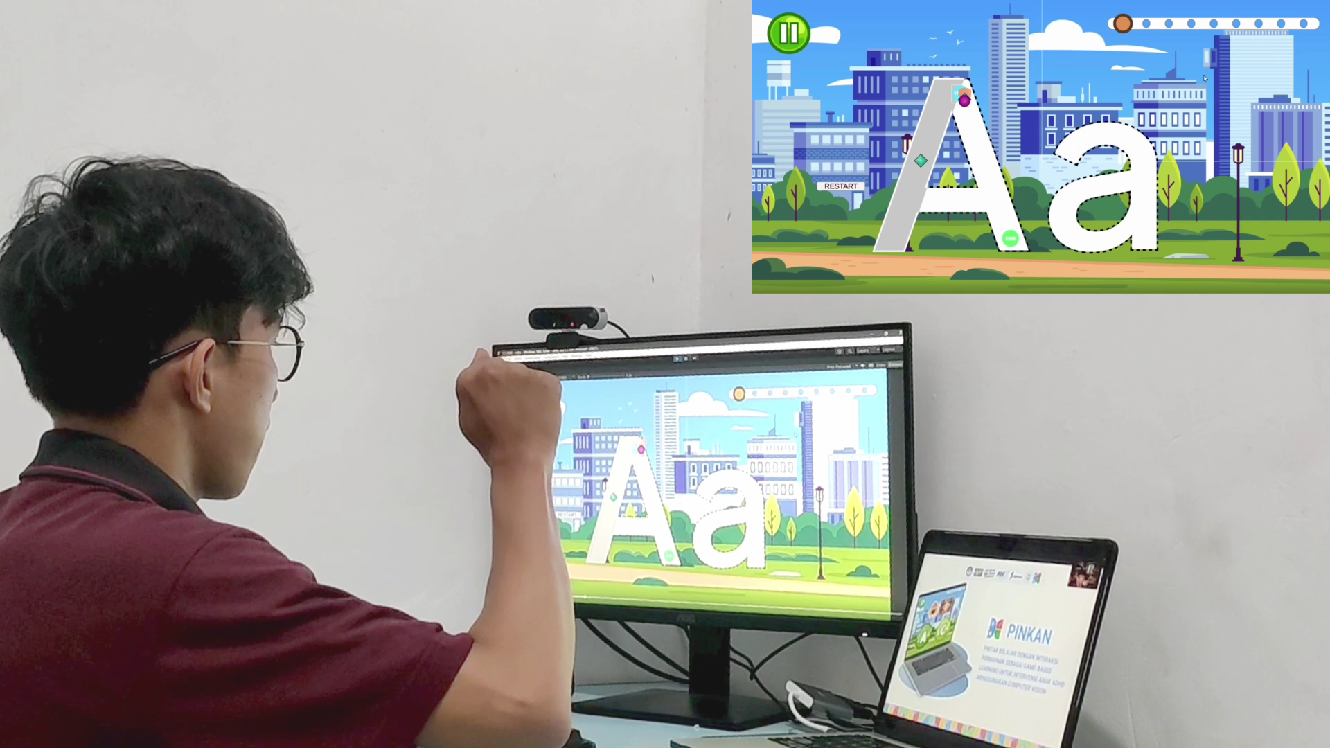 Game Pinkan Memudahkan Anak ADHD Fokus Belajar