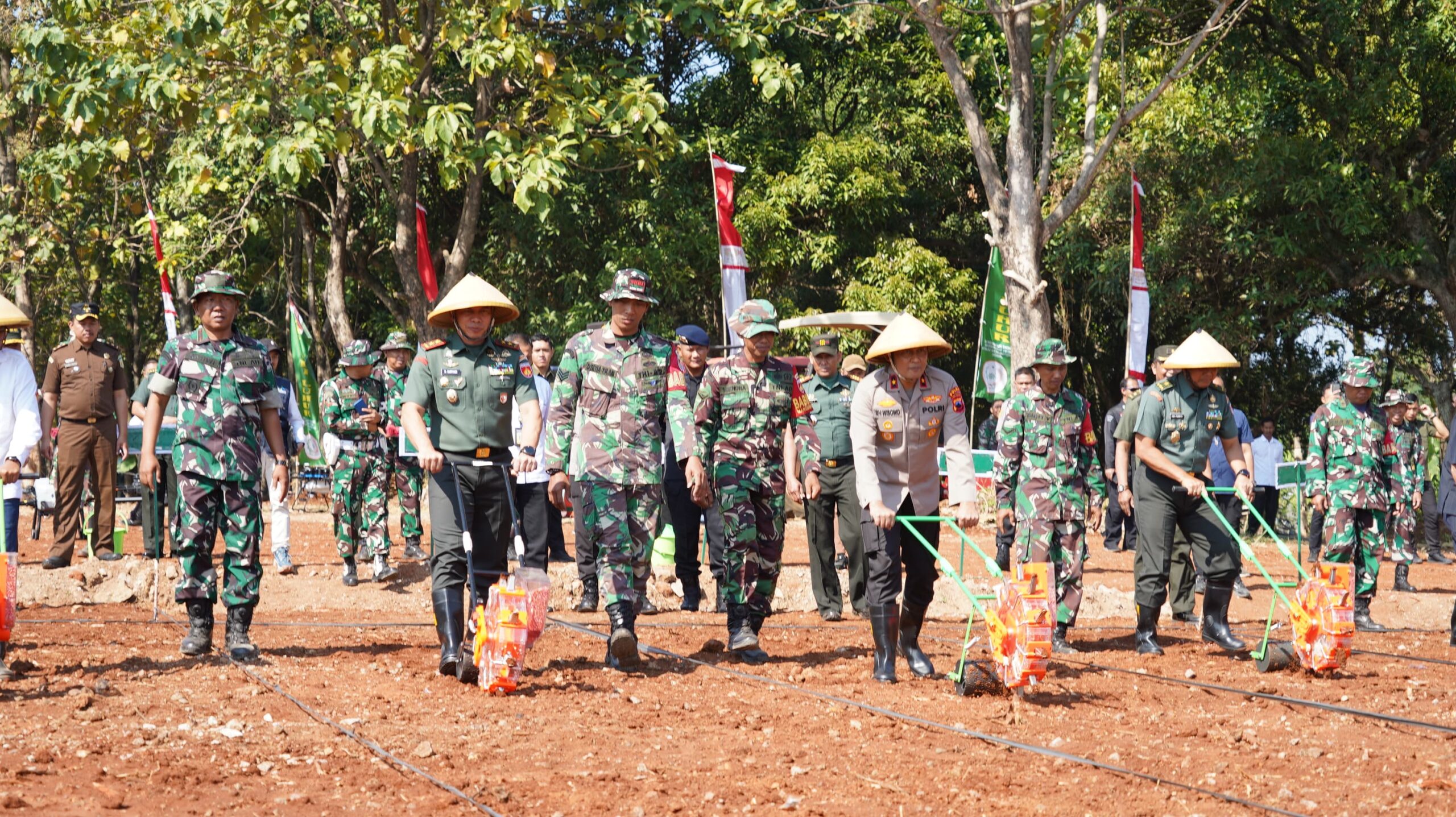 Polda Jateng dan Kodam IV Diponegoro Dukung Pangan Mandiri