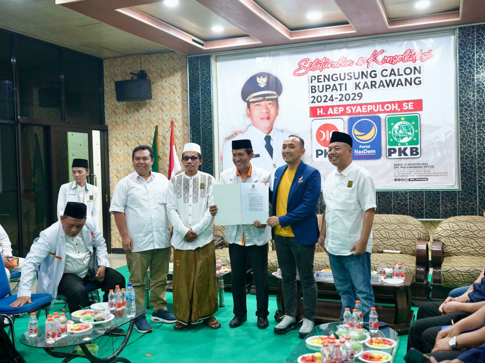 Bupati Patahana Memastikan Maju lagi di Pilkada Karawang