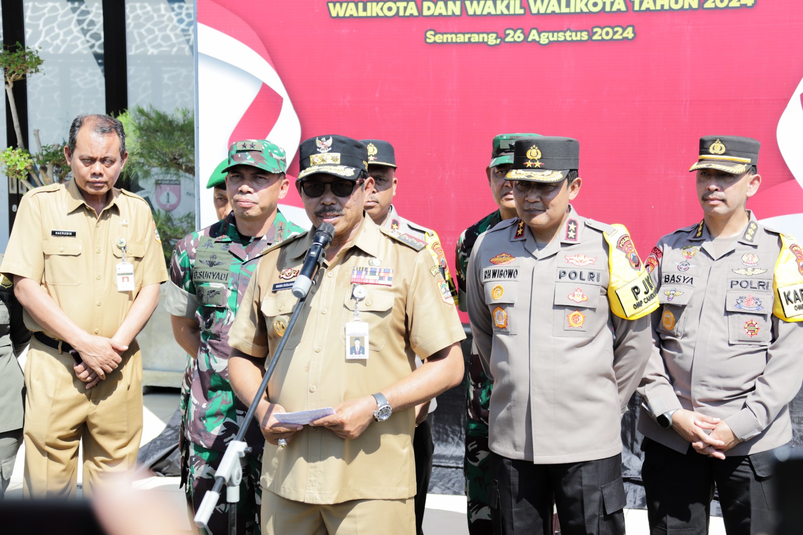 Pj Gubernur Jawa Tengah Nana Sudjana mengingatkan potensi kerawanan saat Pilkada Serentak di Jawa Tengah.