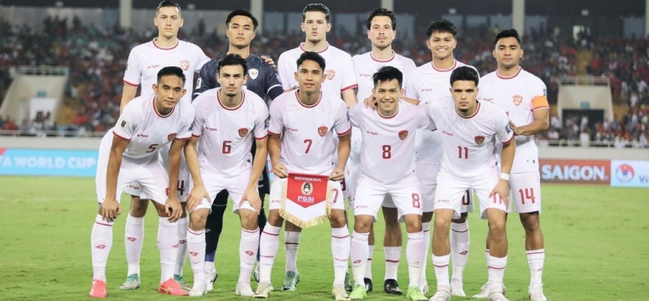 Timnas Indonesia berlaga di ajang Piala Dunia 2026 Zona Asia menghadapi Australia di Stadion Utama Gelora Bung Karno, Jakarta.