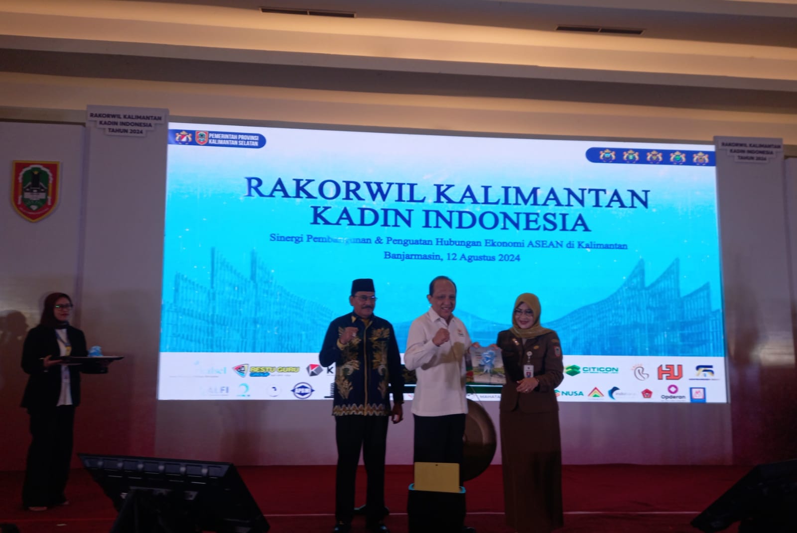 Kadin Indonesia menggelar Rapat Koordinasi Wilayah se Kalimantan dan dibarengi kegiatan Borneo Economic Forum