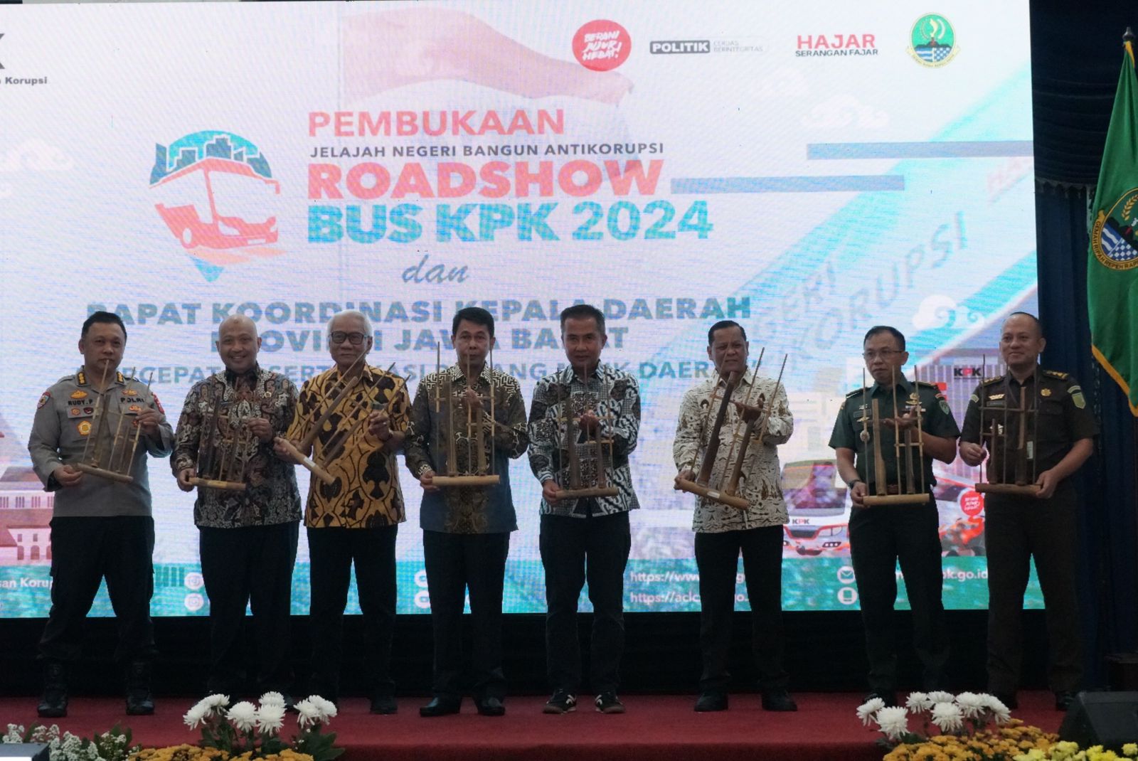 Roadshow Bus KPK  2024 Digelar di Kota Bandung