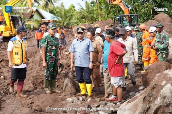 128 Jiwa Mengungsi Dampak Banjir Bandang Ternate