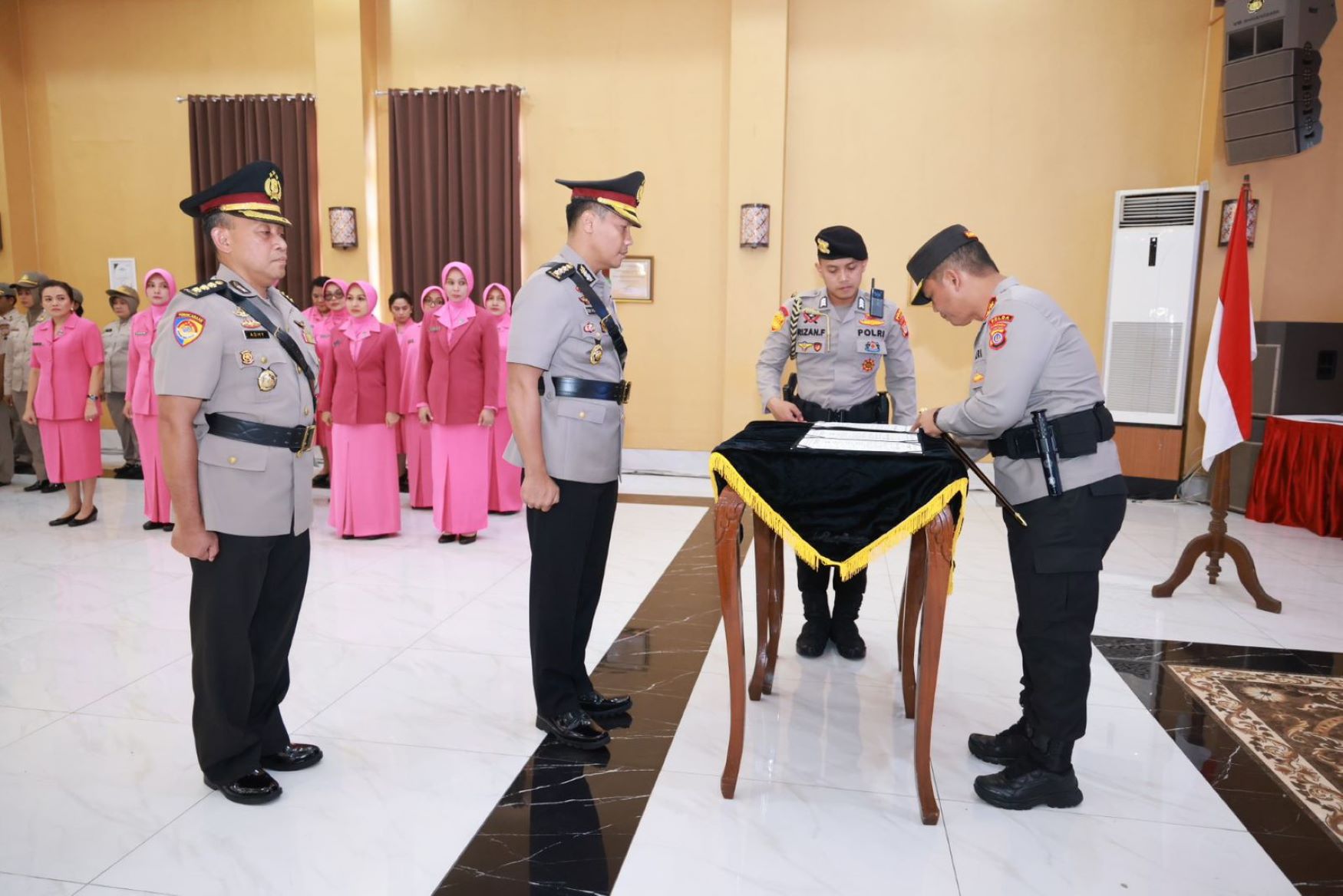 Mutasi jabatan terjadi di Polda Yogyakarta.