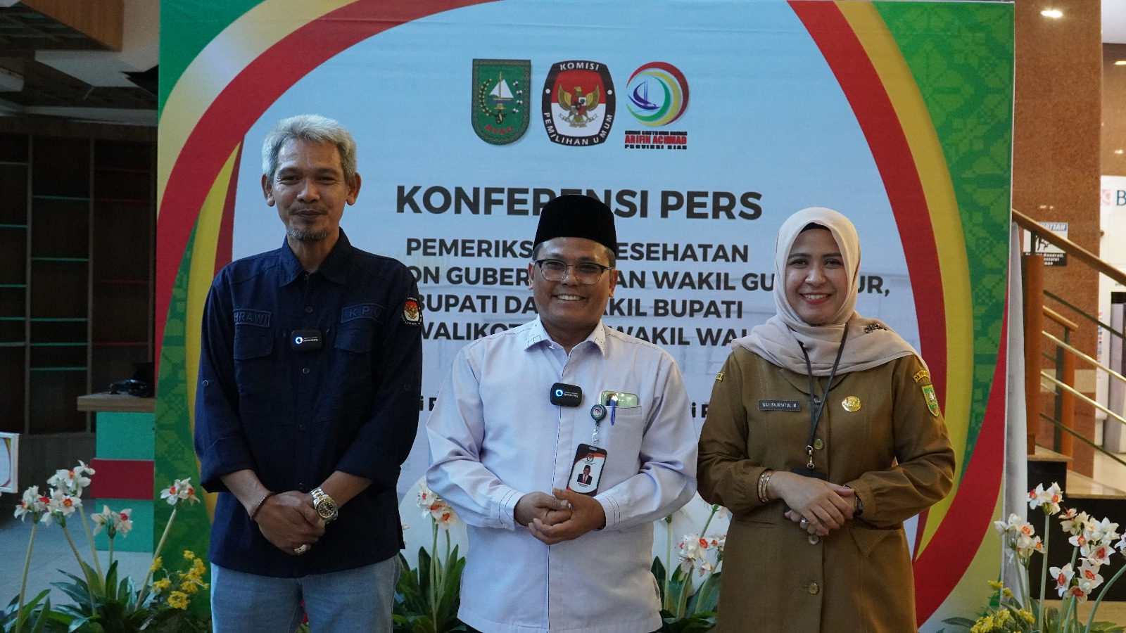 KPU Riau Selesai Periksa Kesehatan para Paslon