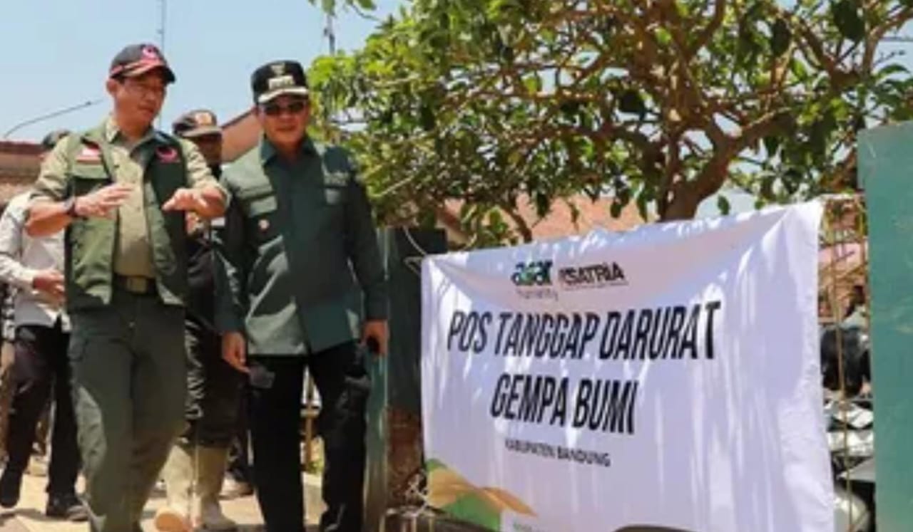 BNPB Salurkan DSP untuk Penanganan Korban Gempa di Jabar