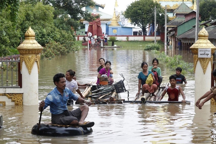 Banjir di Myanmar Akibatkan 113 Orang Tewas dan 64 Lainnya Hilang