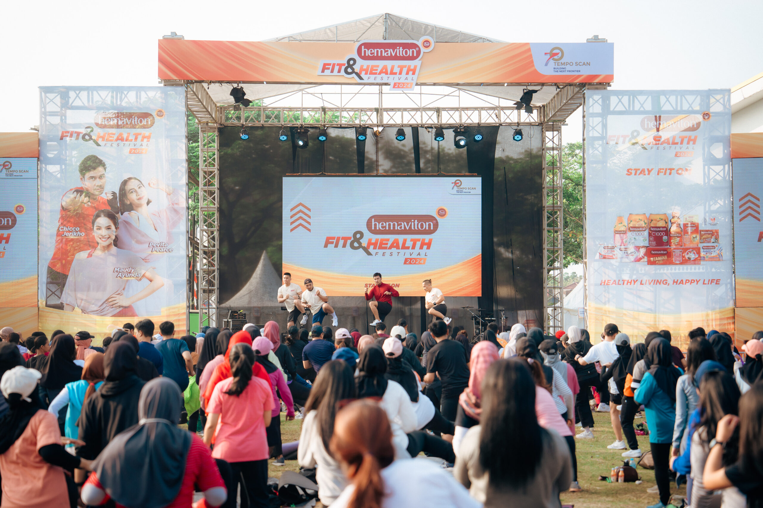 Melalui acara hemaviton Fit & Health Festival 2024, masyarakat Bandung diharap selalu hidup sehat.