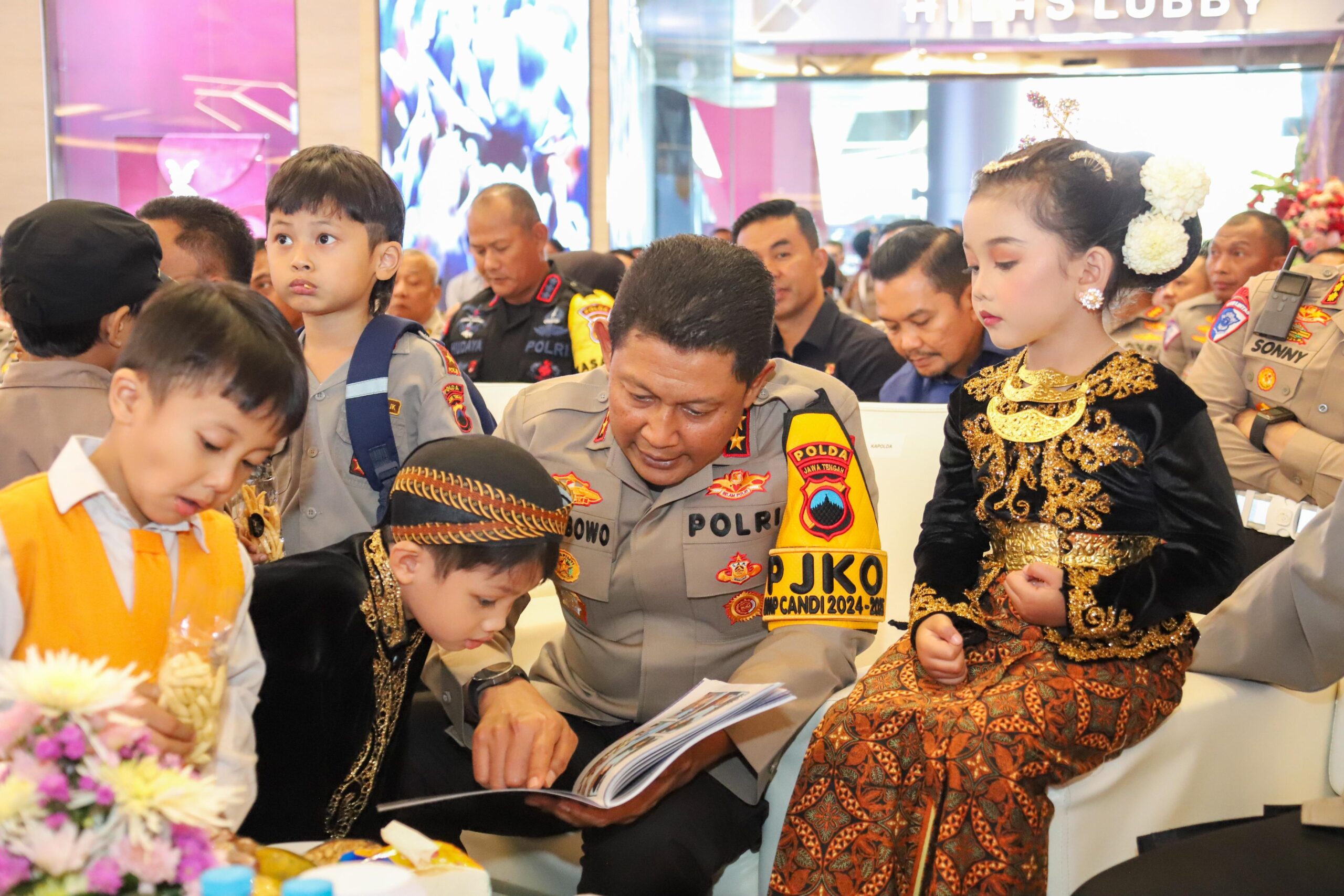 POLDA Jateng dan Yayasan Kemala Bhayangkari melaunching Anak Gemar Menabung.