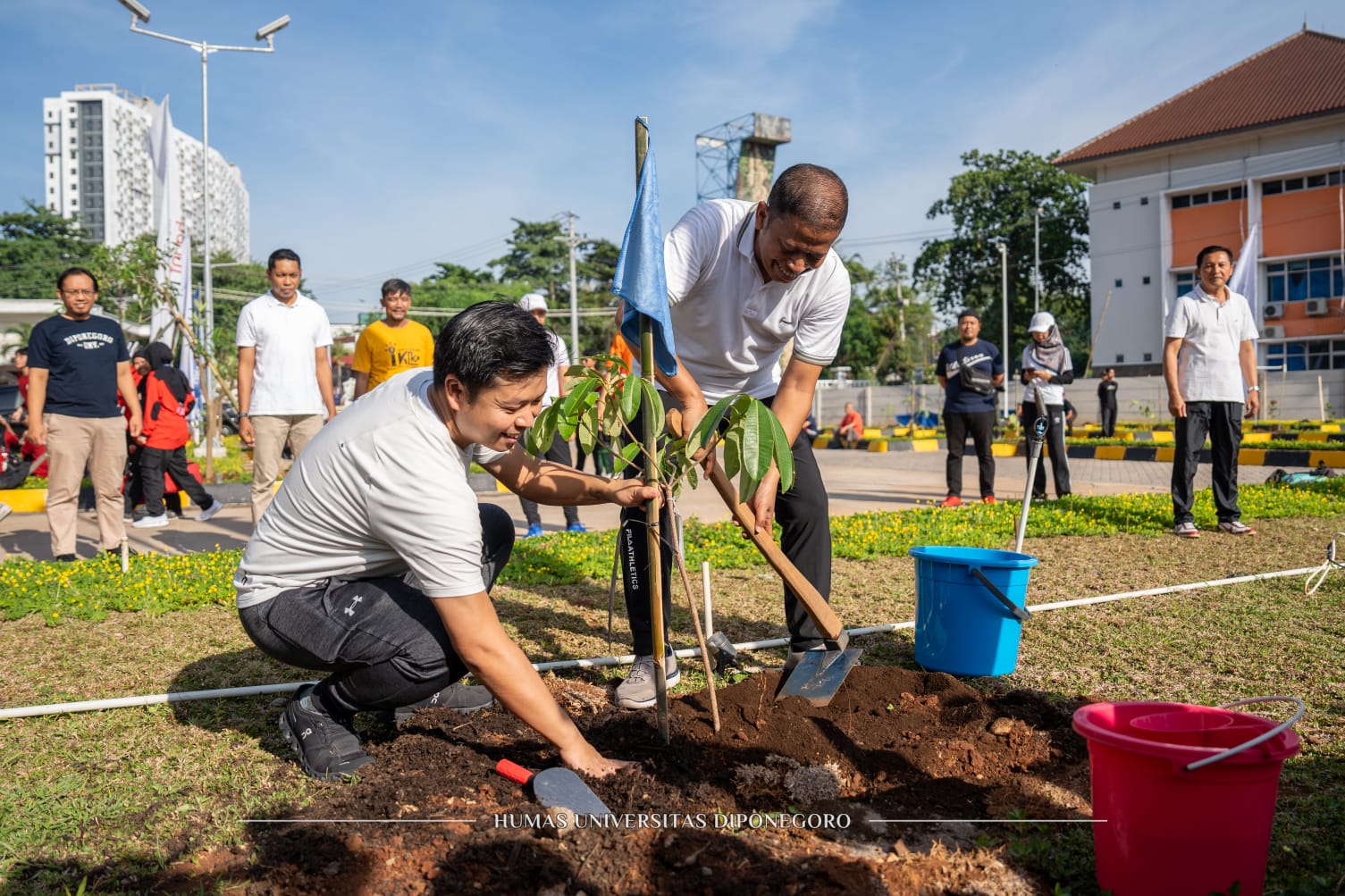 Universitas Diponegoro, BLDF dan Padma Tanam Pohon Bersama