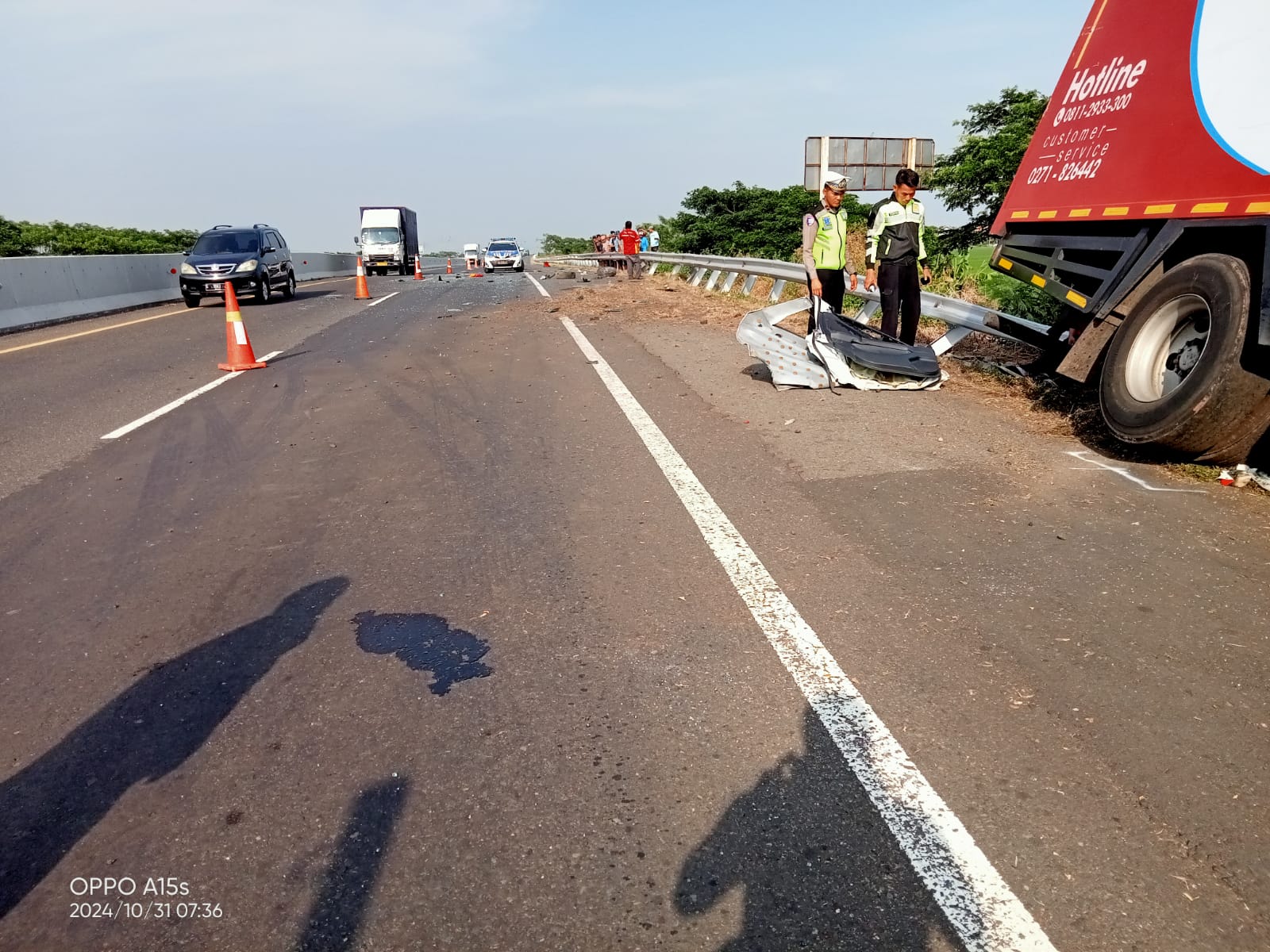 Kecelakaan di Tol Pemalang Tewaskan Tiga Orang