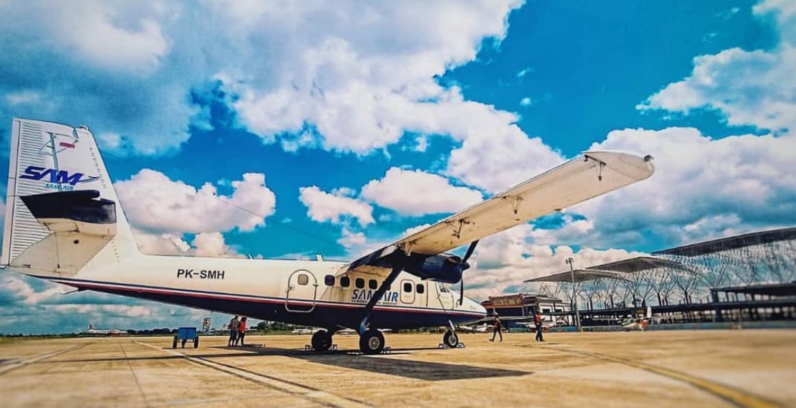 Pesawat SAM Air jatuh di wilayah Marisa, Kabupaten Pohuwato, Provinsi Gorontalo, Minggu (20/10).  