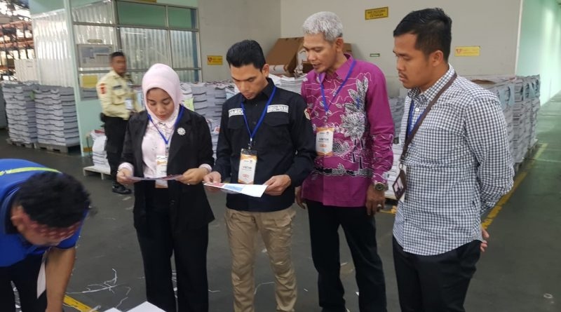 SEBANYAK 6.156.502 surat suara Pilkada serentak 2024 di Provinsi Riau selesai dicetak.