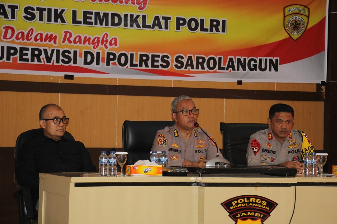 STIK Lemdiklat Polri Teliti Konflik Sosial di Sarolangun