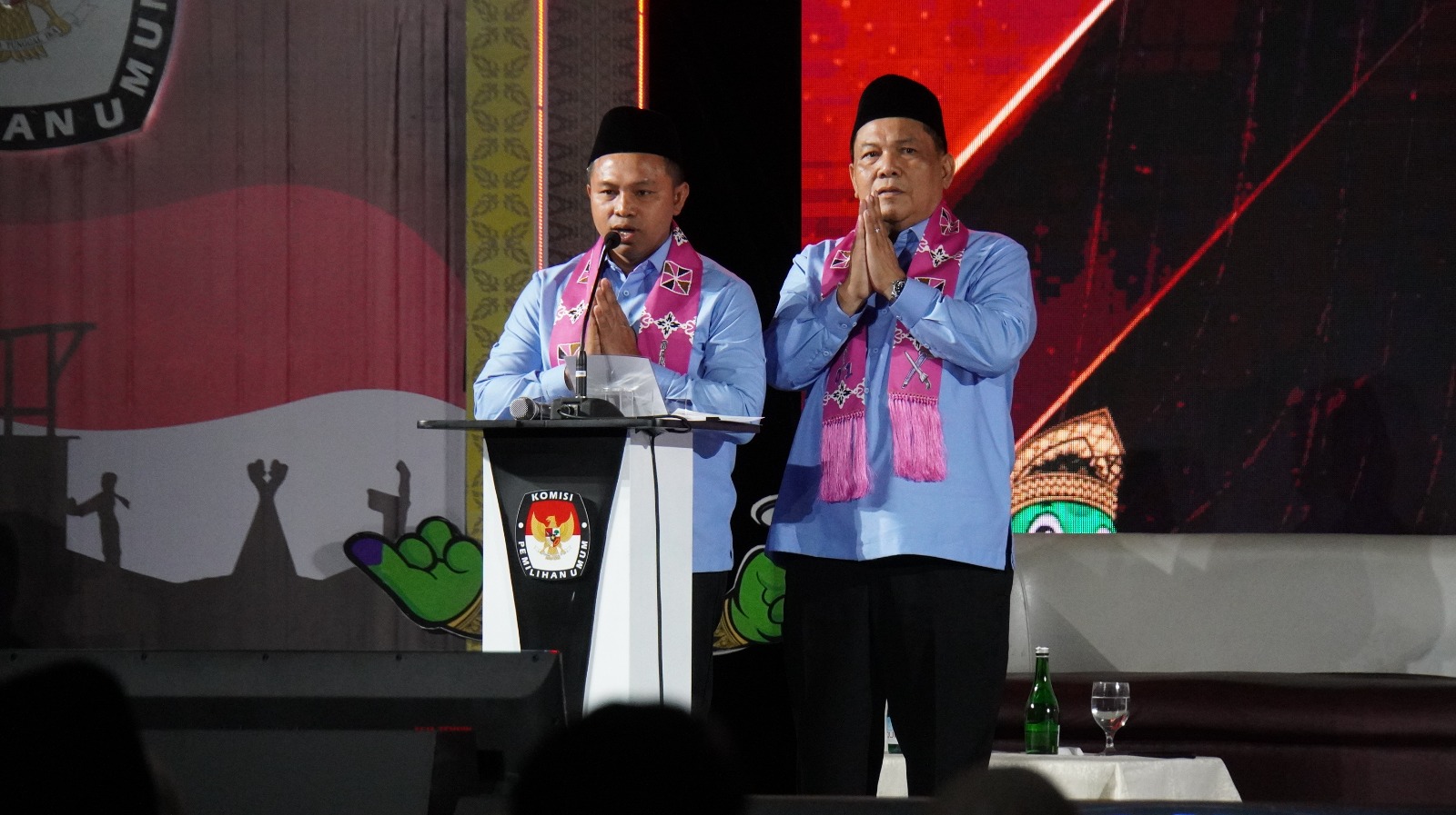 CALON Gubernur Riau nomor urut 1, Abdul Wahid memenangi Pilgub Riau versi quick count (hitung cepat) LSI Denny JA.