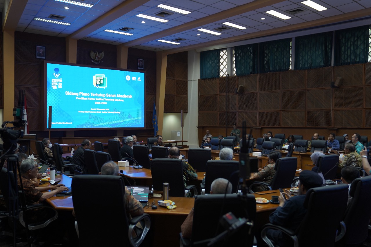 Senat ITB Pilih 6 Bakal Calon Rektor ITB Periode 2025-2030