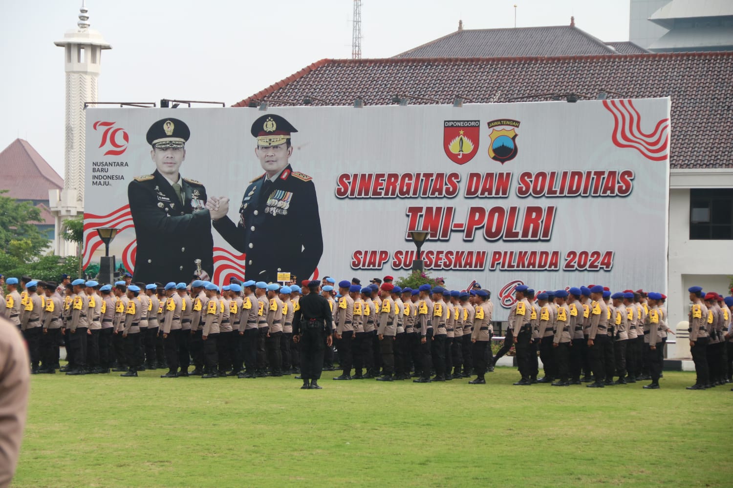 Polda Jateng Apel Serpas BKO Pengamanan TPS