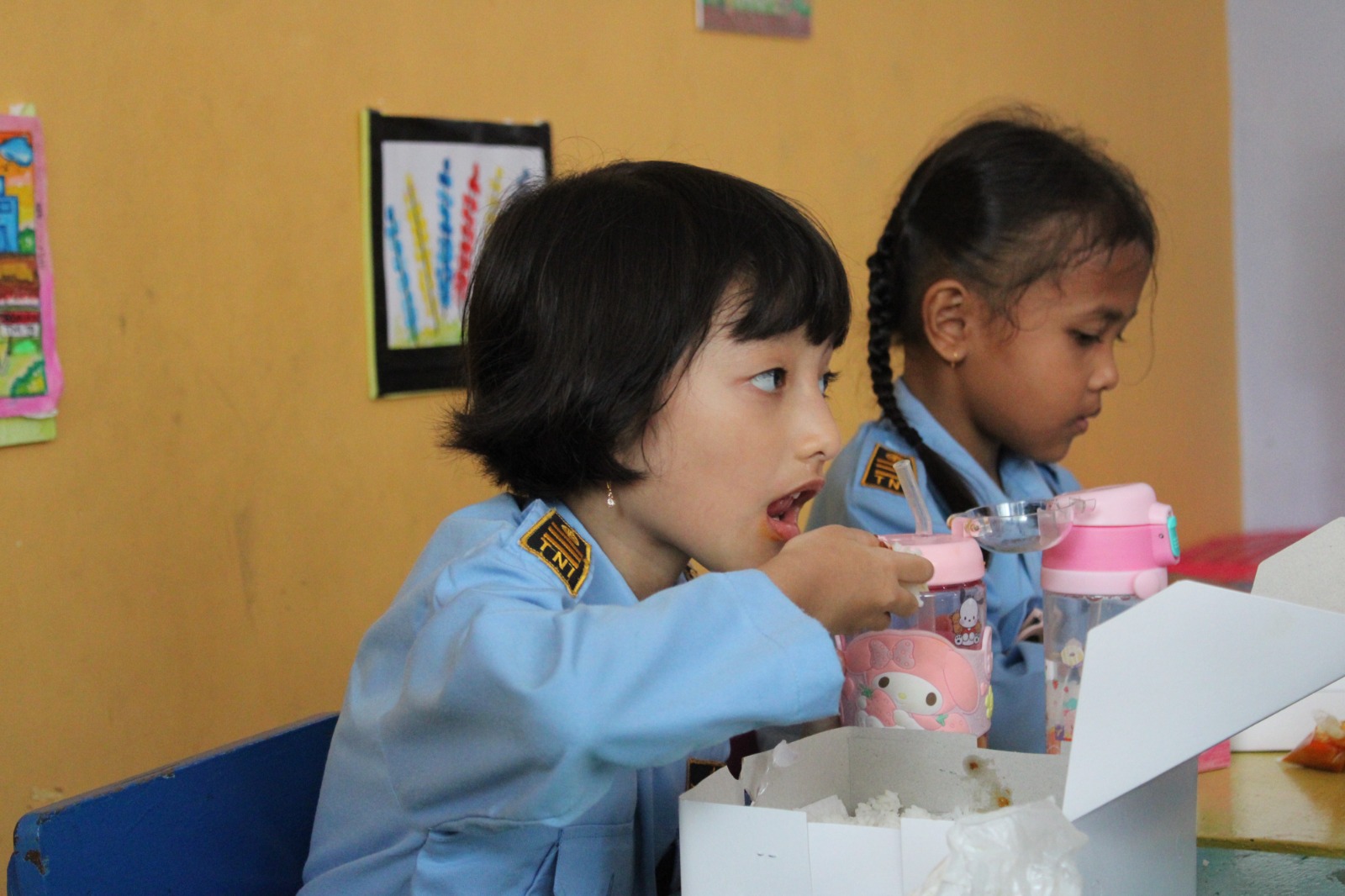 Lanud Roesmin Nurjadin Gelar Uji Coba Makan Bergizi Gratis