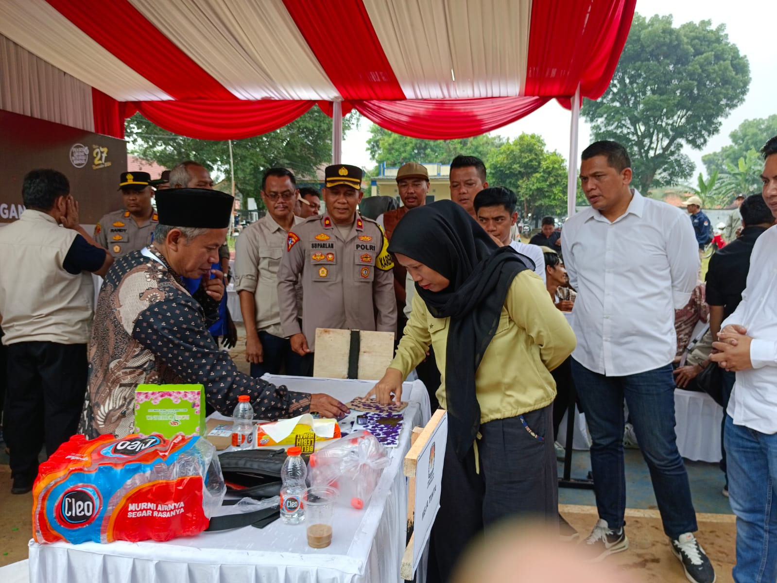 KPU Kabupaten Purwakarta menggelar simulasi pemungutan suara