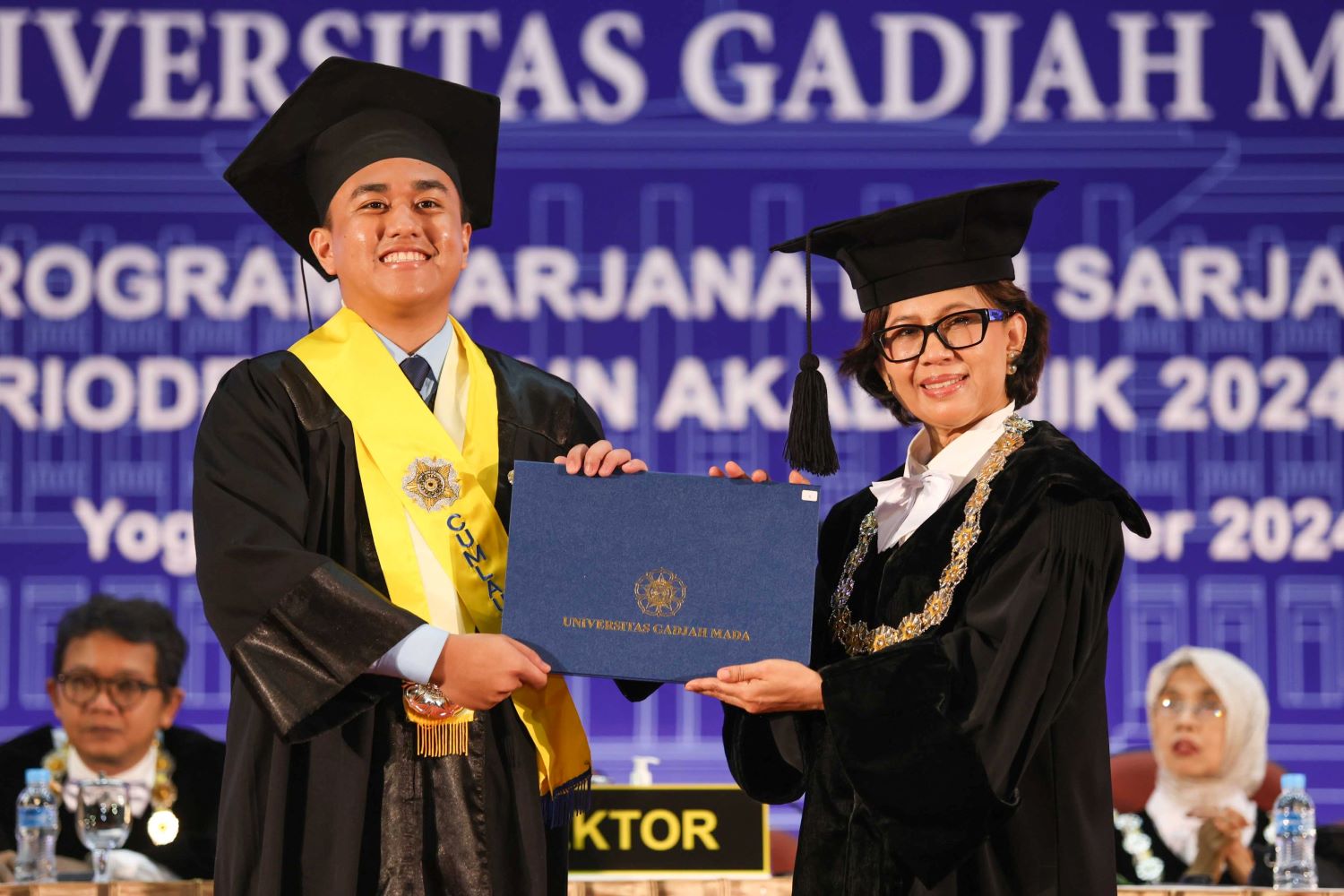 Muhammad Daffa Lulusan S1 Tercepat di UGM