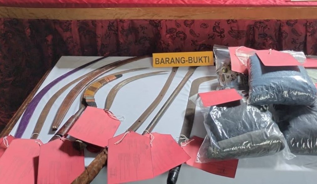 Polresta Yogyakarta Tangkap 11 Pelaku Tawuran