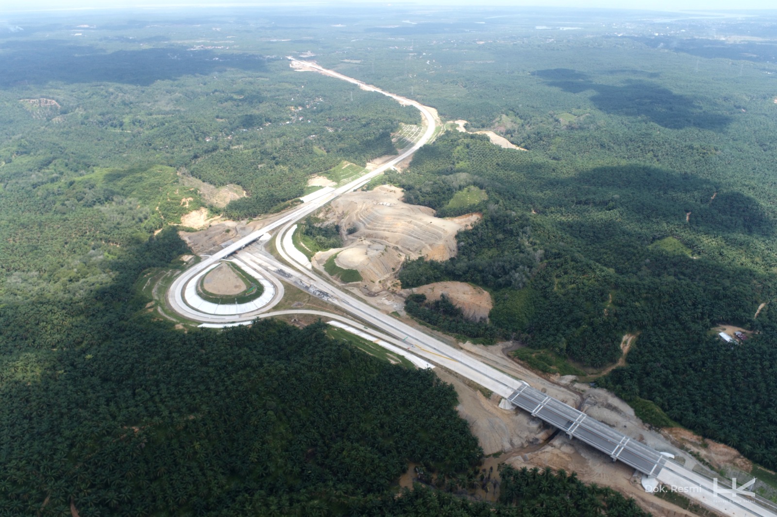 4 Ruas Baru Tol Trans Sumatra Difungsikan Selama Nataru