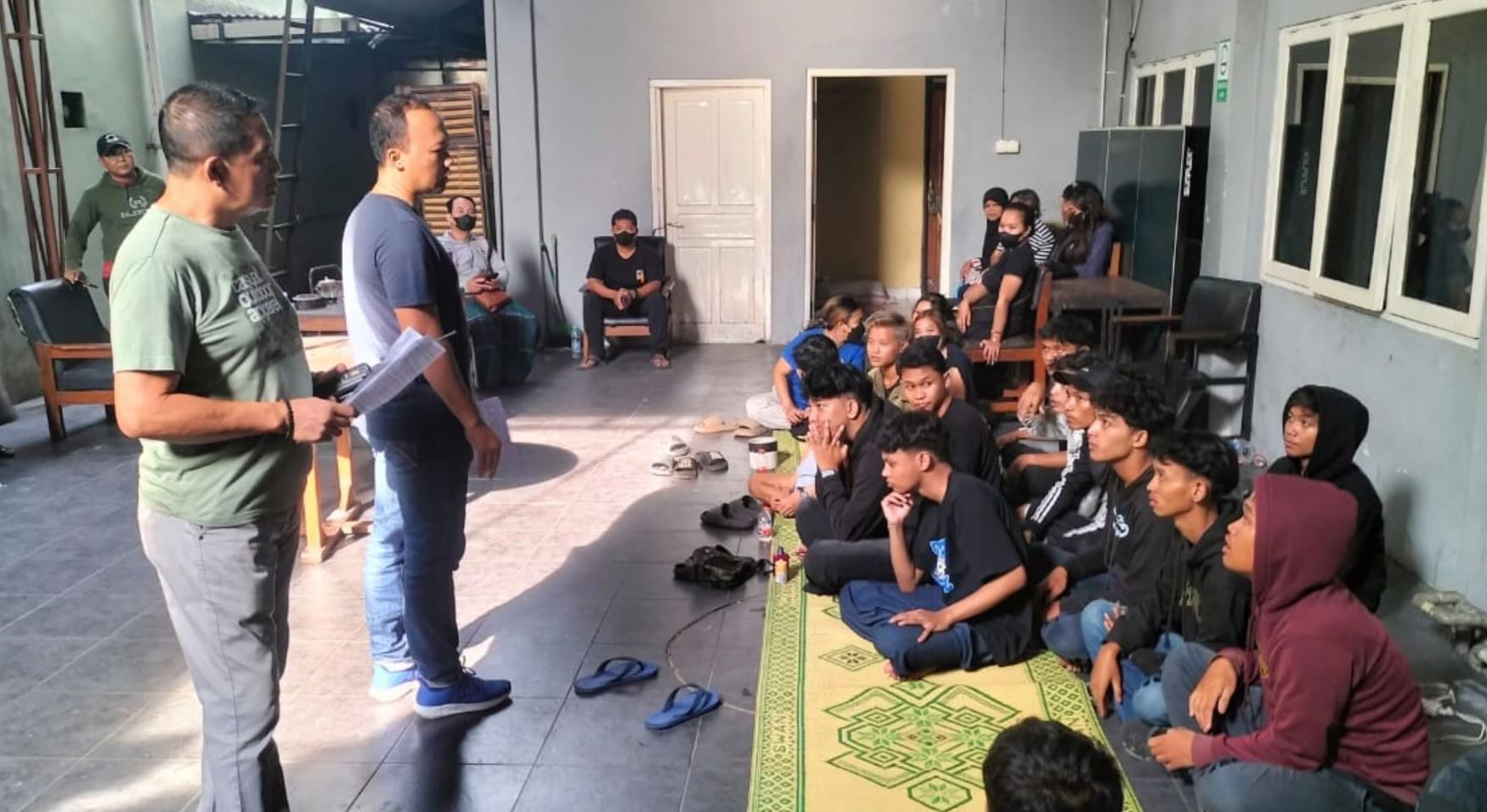 anak bawah umur ikut ditangkap polisi diduga akan melakukan vandalisme