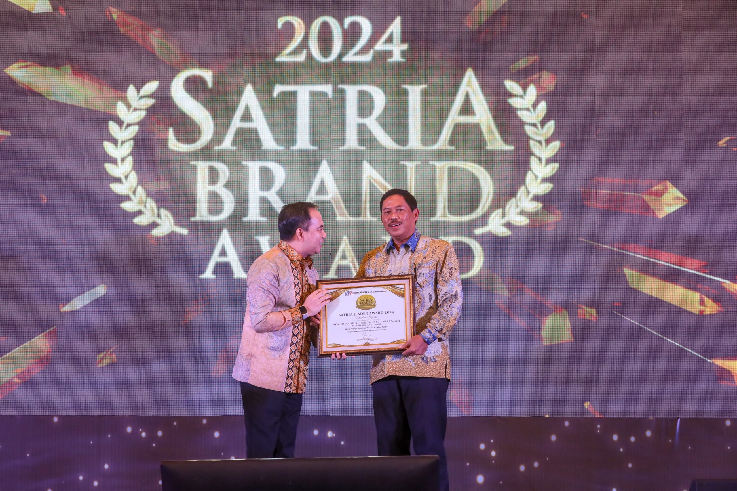 Satria Leadership Award 2024 dianugerahkan kepada Nana Sudjana