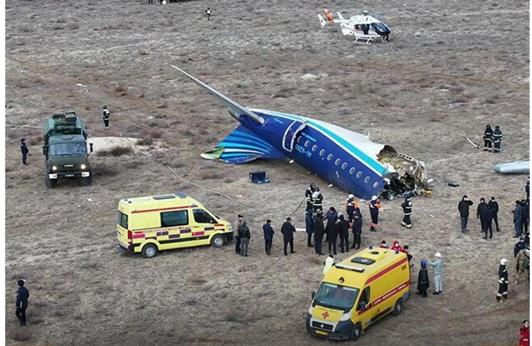 Kecelakaan Pesawat Azerbaijan Airlines Tewaskan 38 Orang